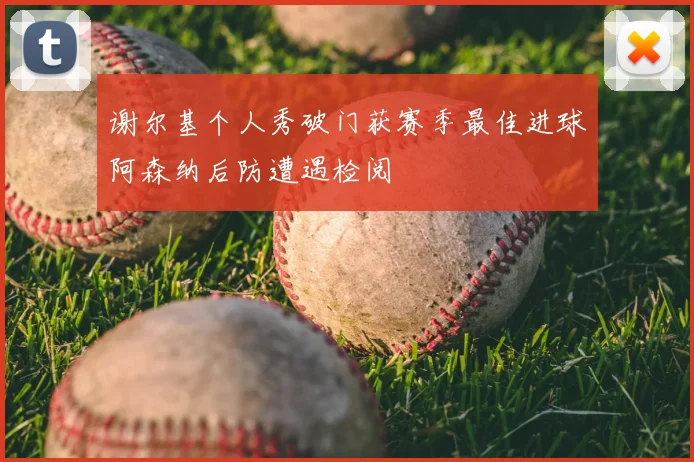 谢尔基个人秀破门获赛季最佳进球阿森纳后防遭遇检阅